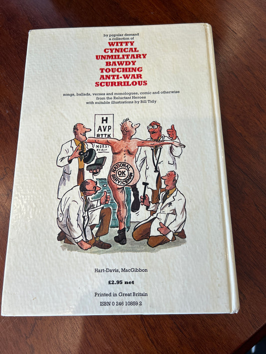 For gawdsake don’t take me: the songs, ballads, verses, monologues etc of the call-up years 1939 x 1963. Martin Page. 1976.