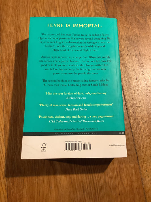 Court of mist and fury. Sarah Maas. 2020.