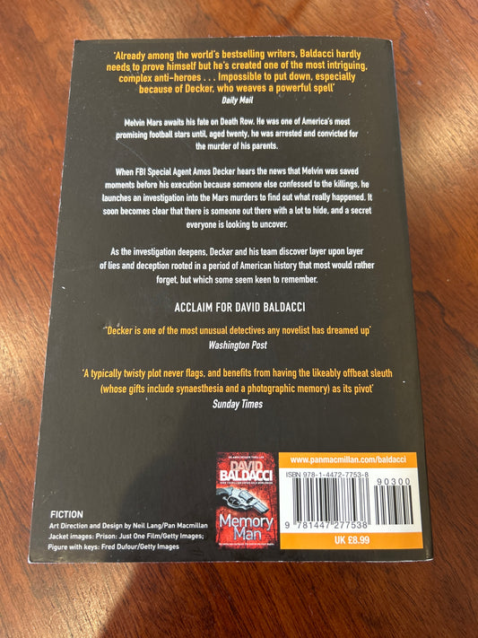 Last mile. David Baldacci. 2016.