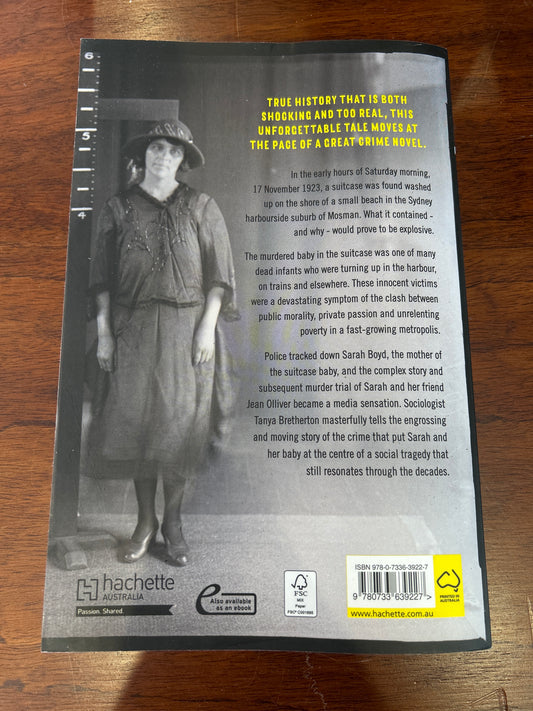 Suitcase baby. Tanya Bretherton. 2018.