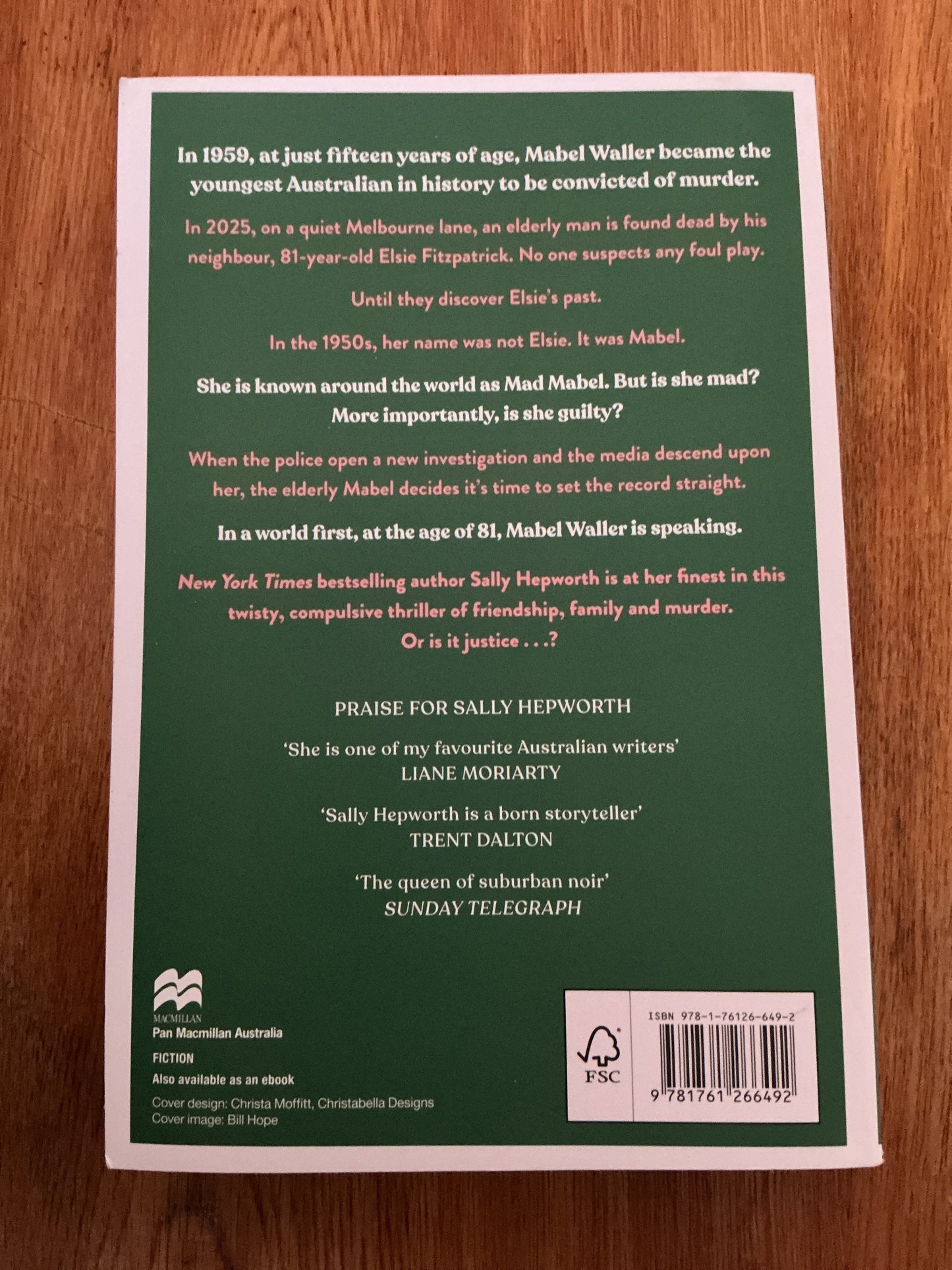 Mad Mabel. Sally Hepworth. 2025.