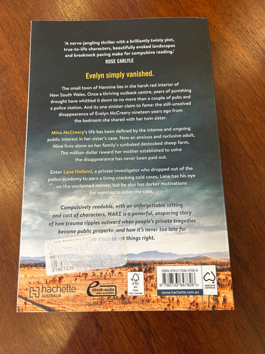 Wake. Shelley Burr. 2023.