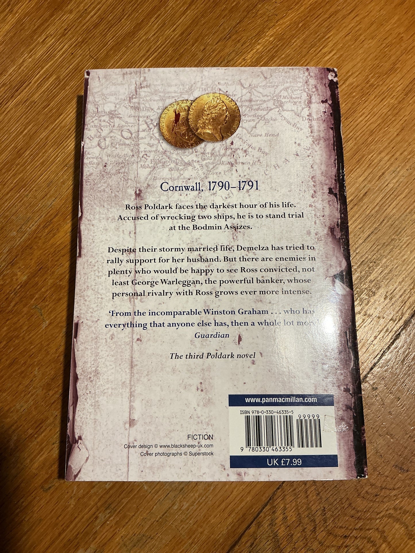 Jeremy Poldark: a novel of Cornwall 1790-1791. Winston Graham. 2008.