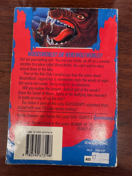 Goosebumps #5 Night in Werewolf Woods. R.L. Stine. 1996.