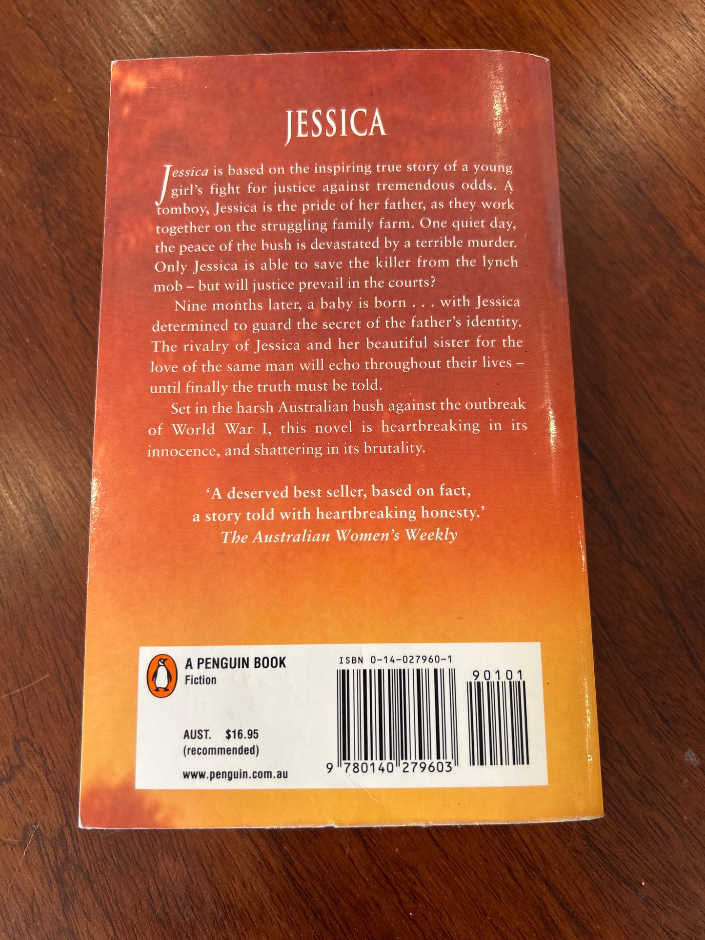 Jessica. Bryce Courtenay. 1999.