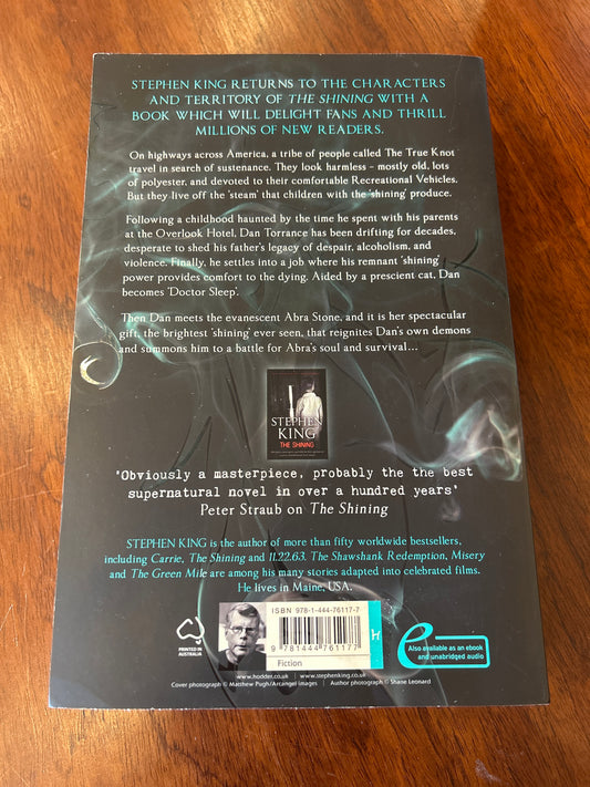 Doctor sleep. Stephen King. 2019.