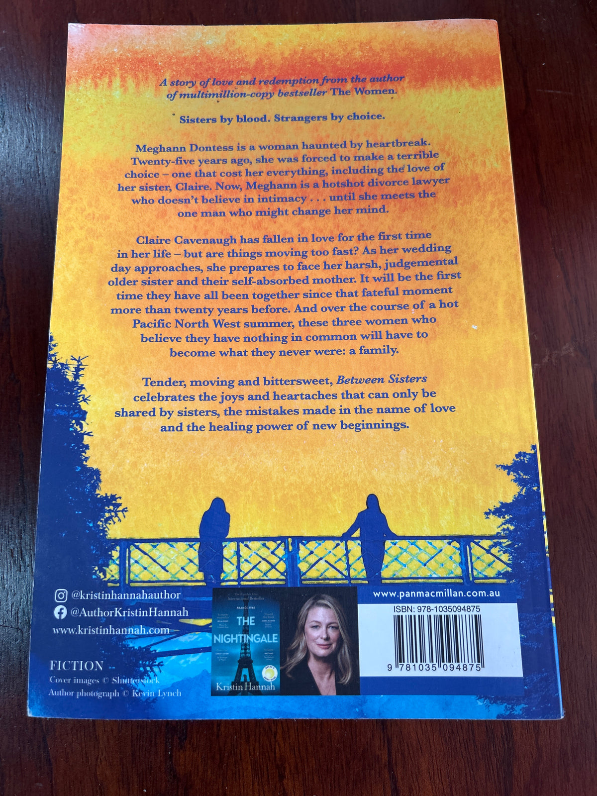 Between Sisters. Kristin Hannah. 2026.