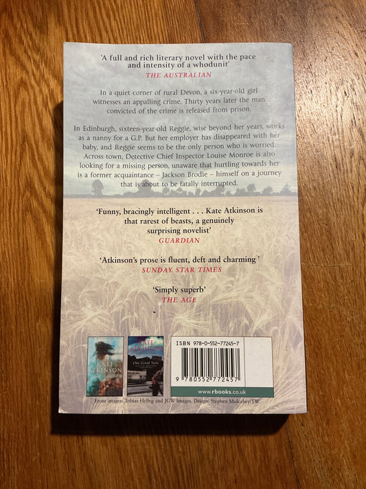 When will there be good news? Kate Atkinson. 2009.