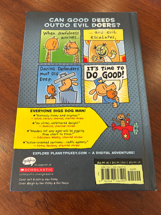 Dog Man: for whom the ball rolls. Dav Pilkey. 2019.