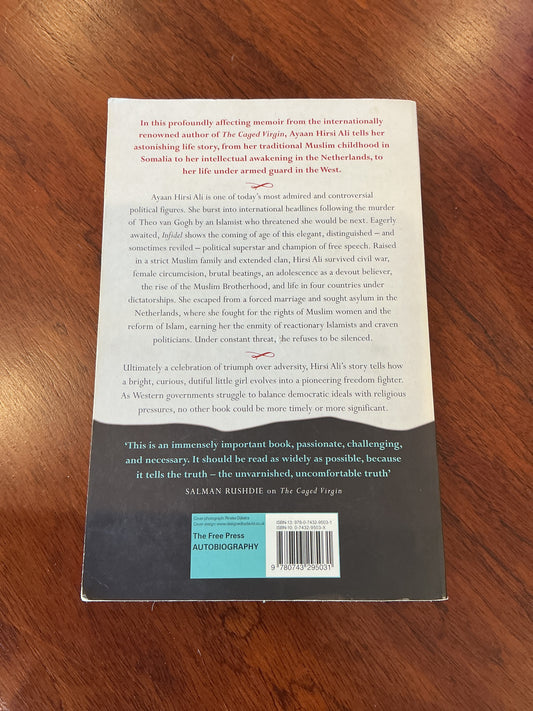 Infidel. Ayaan Hirsi Ali. 2007.