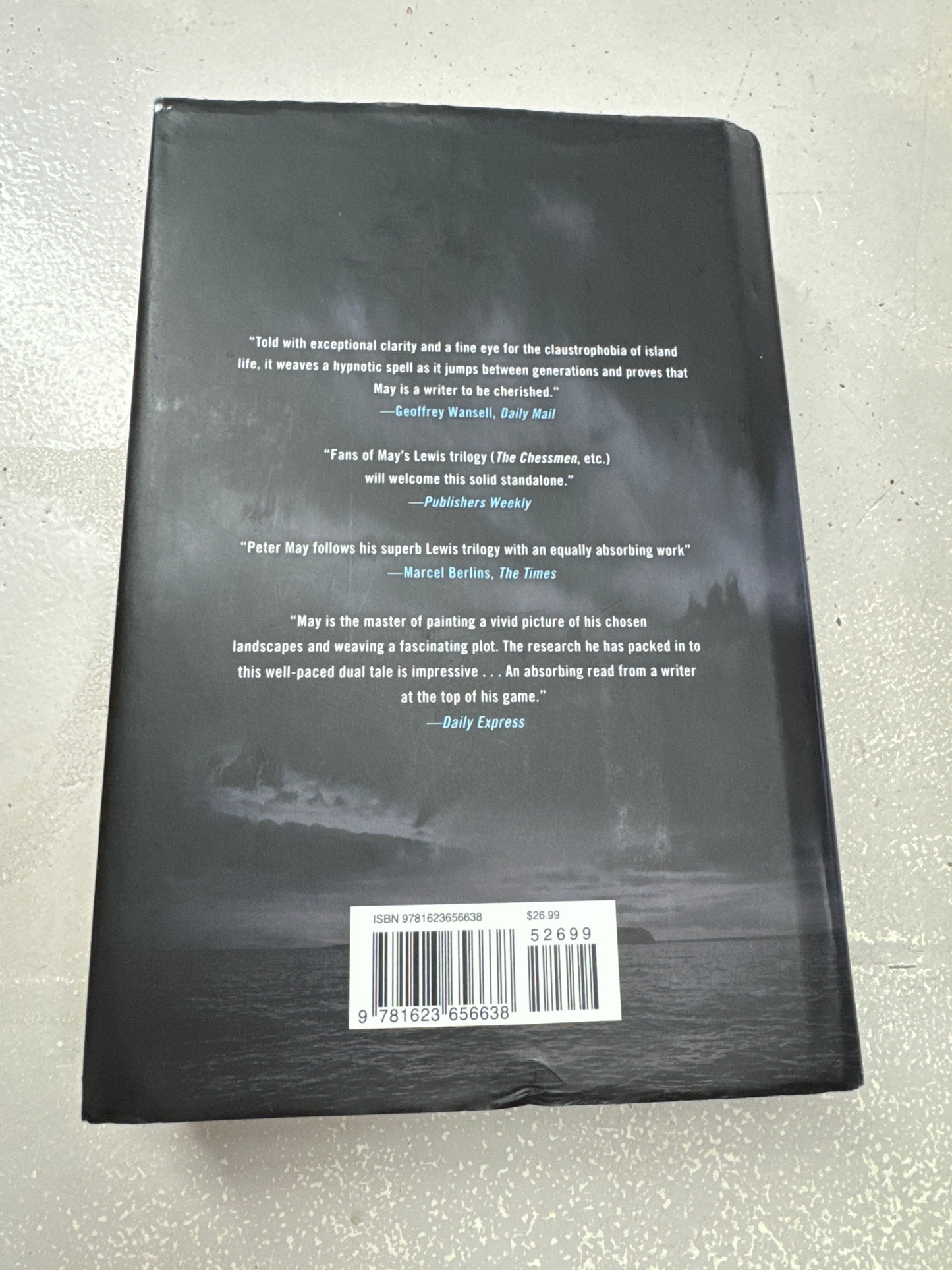 Entry island. Peter May. 2015.