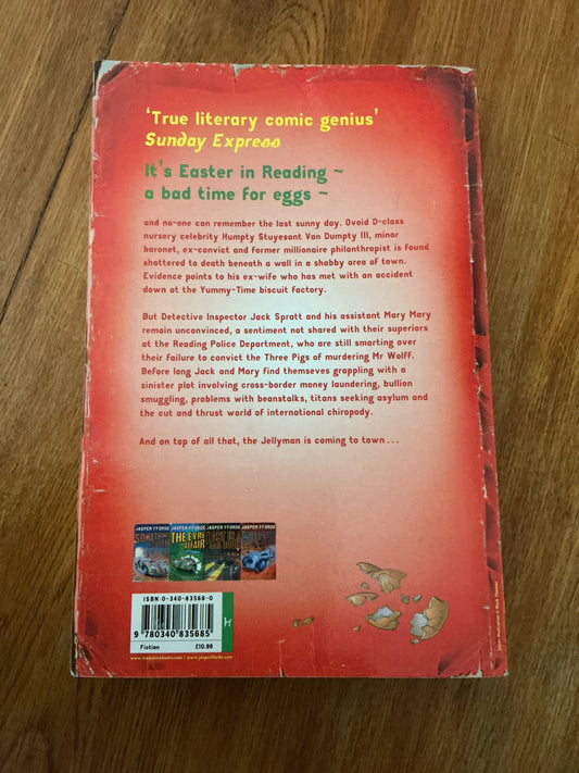 Big over easy. Jasper Fforde. 2005.