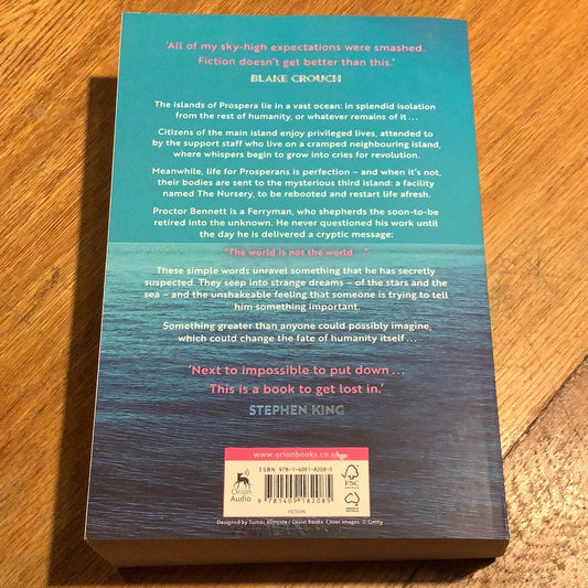 The Ferryman. Justin Cronin. 2023.