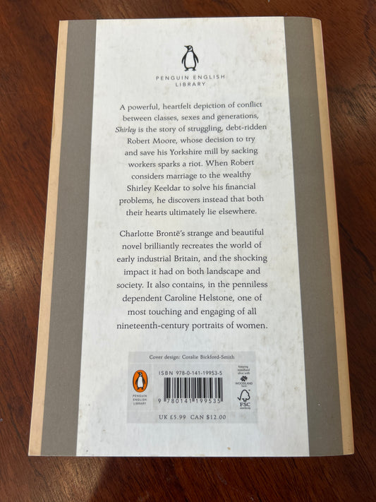 Shirley. Charlotte Brontë. 2012.