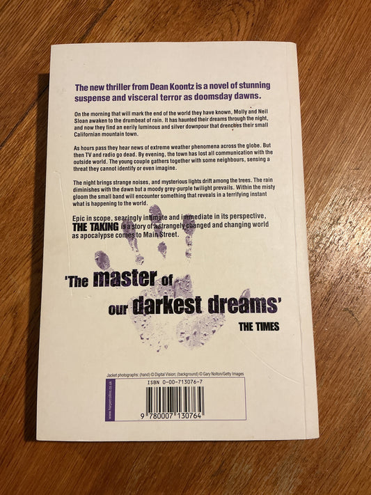 The Taking. Dean Koontz. 2005.