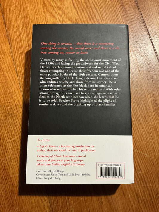 Uncle Tom’s cabin. Harriet Beecher Stowe. 2011.