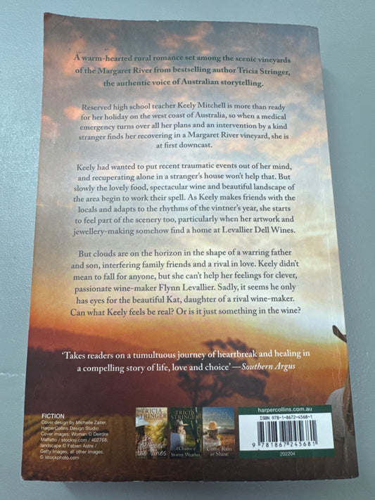 Something in the wine. Tricia Stringer. 2019.