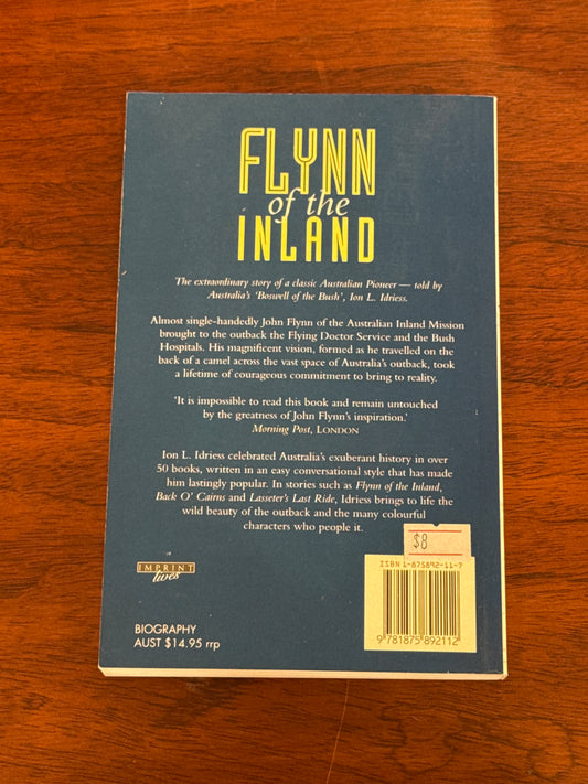 Flynn of the Inland. Ion Idriess. 1955.
