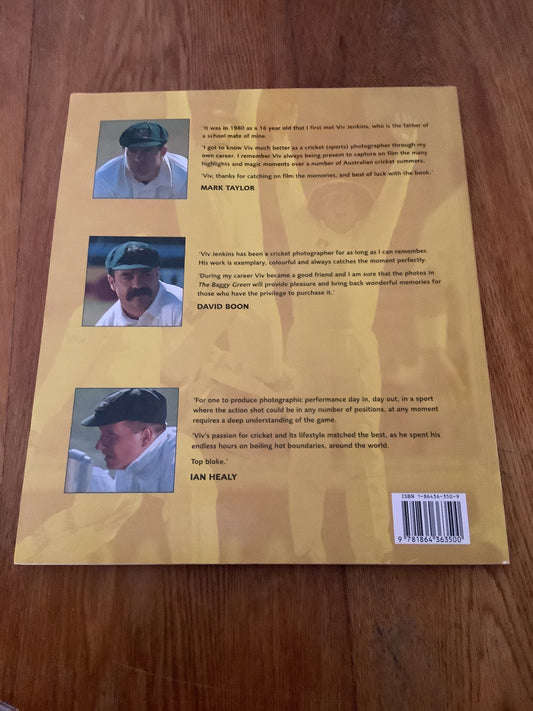 Baggy Green: world series to world champions. Viv Jenkins. 1998.