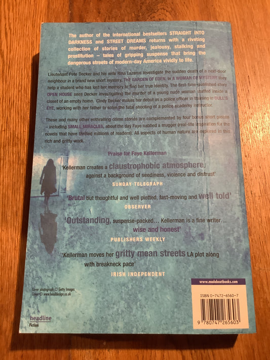 Garden of Eden and other criminal delights. Faye Kellerman. 2006.