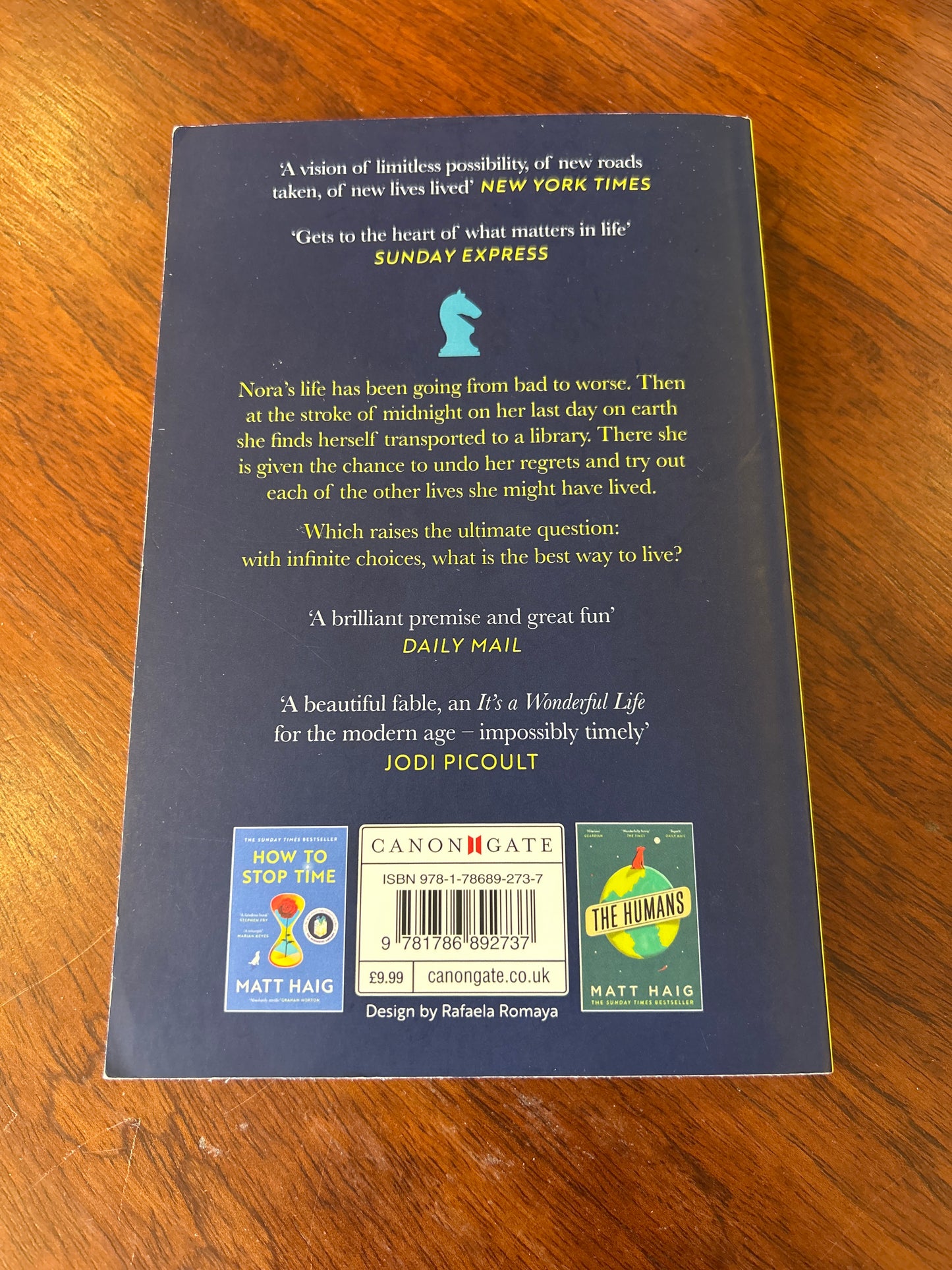 Midnight library. Matt Haig. 2021.