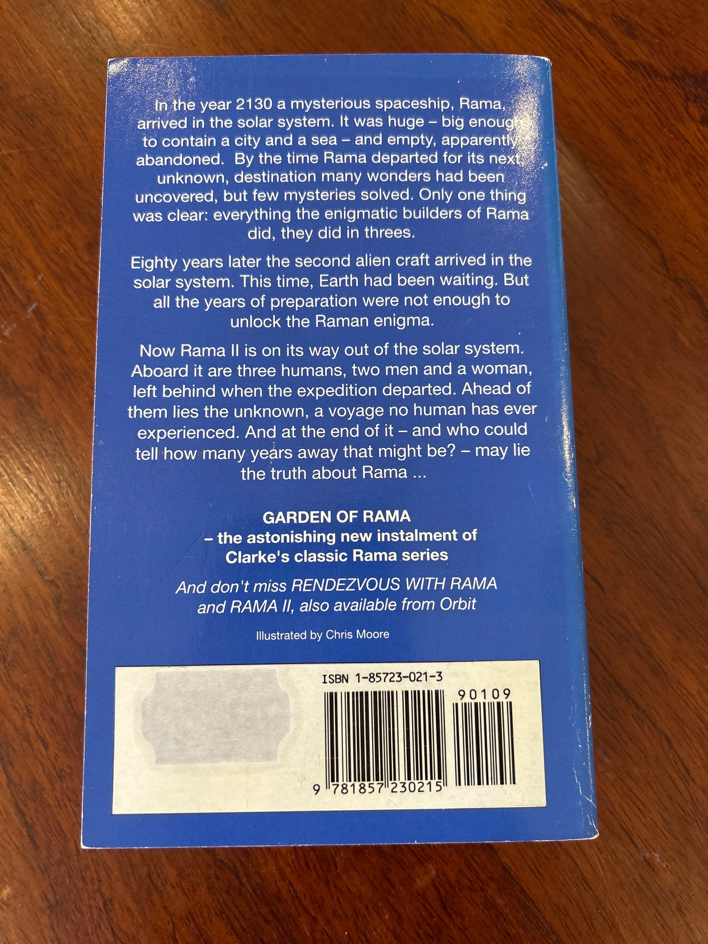 Garden of Rama. Arthur C. Clarke. 1992.