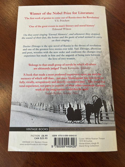 Doctor Zhivago. Boris Pasternak. 2002.