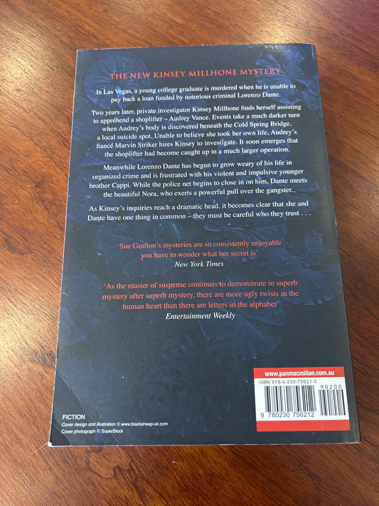 V is for vengeance. Sue Grafton. 2011.