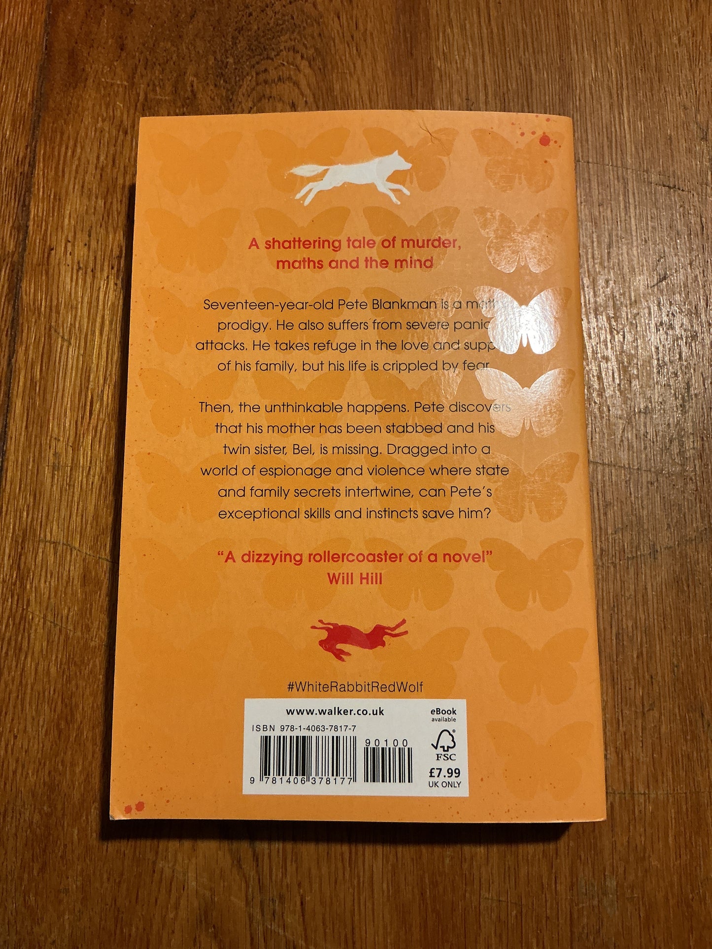 White rabbit: red wolf. Tom Pollock. 2018.