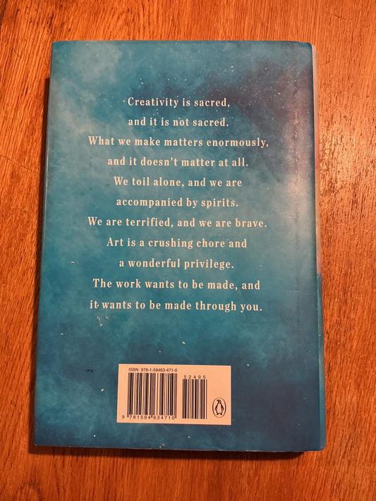 Big magic: creative living beyond fear. Elizabeth Gilbert. 2015.