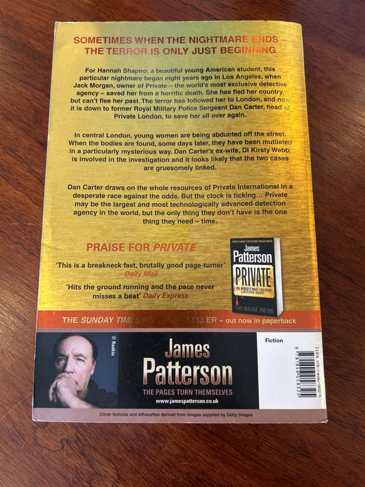 Private London. James Patterson & Mark Pearson. 2012.