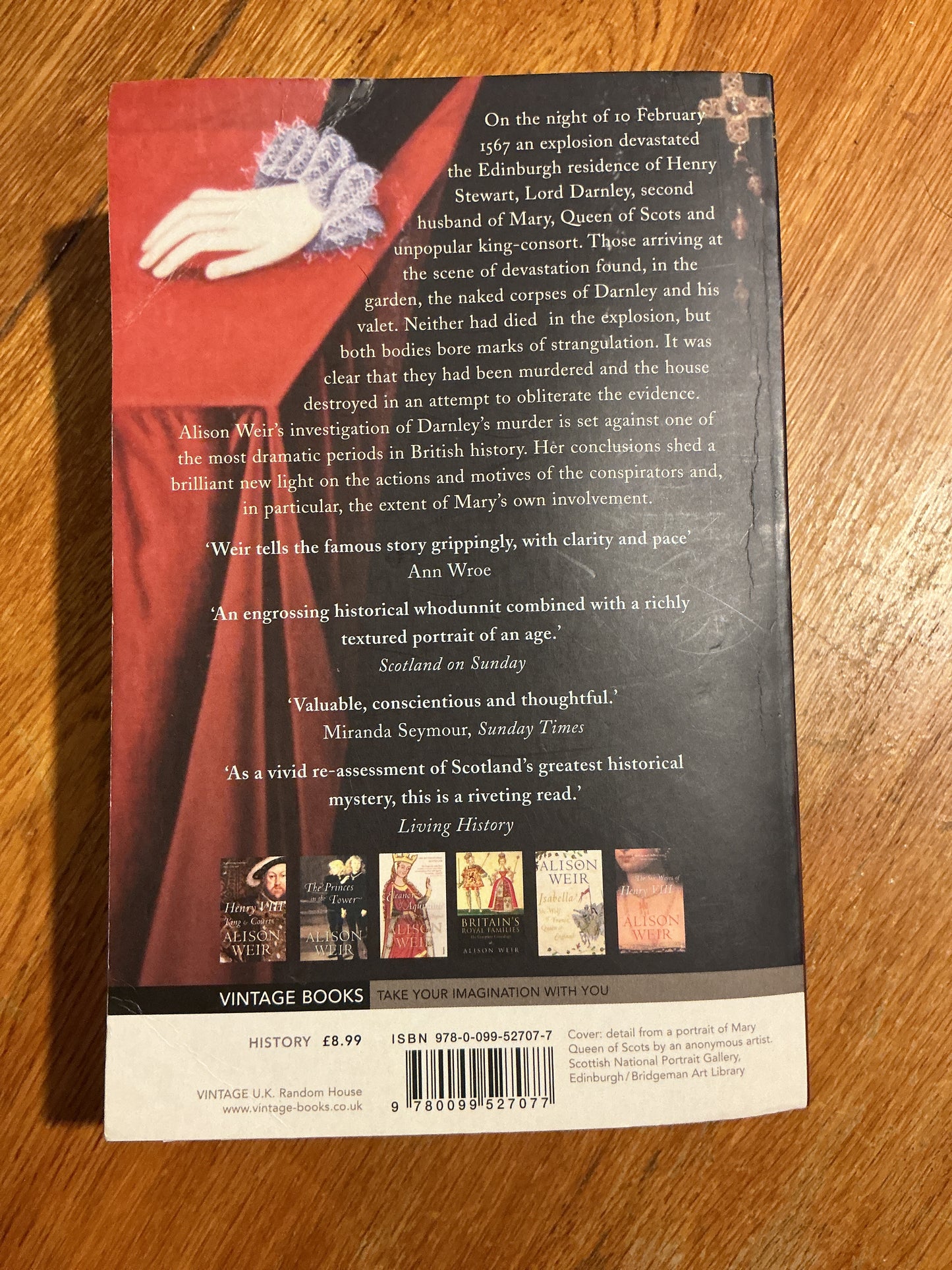 Mary, Queen of Scots and the murder of Lord Darnley. Alison Weir. 2008.