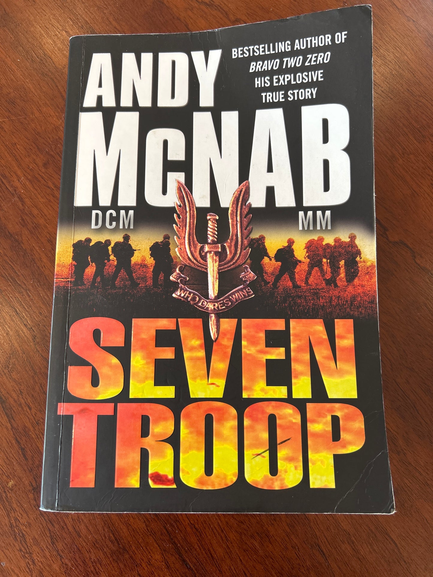 Seven troop. Andy McNab. 2008.
