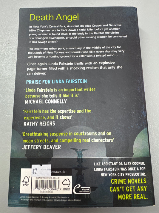 Death Angel. Linda Fairstein. 2013.