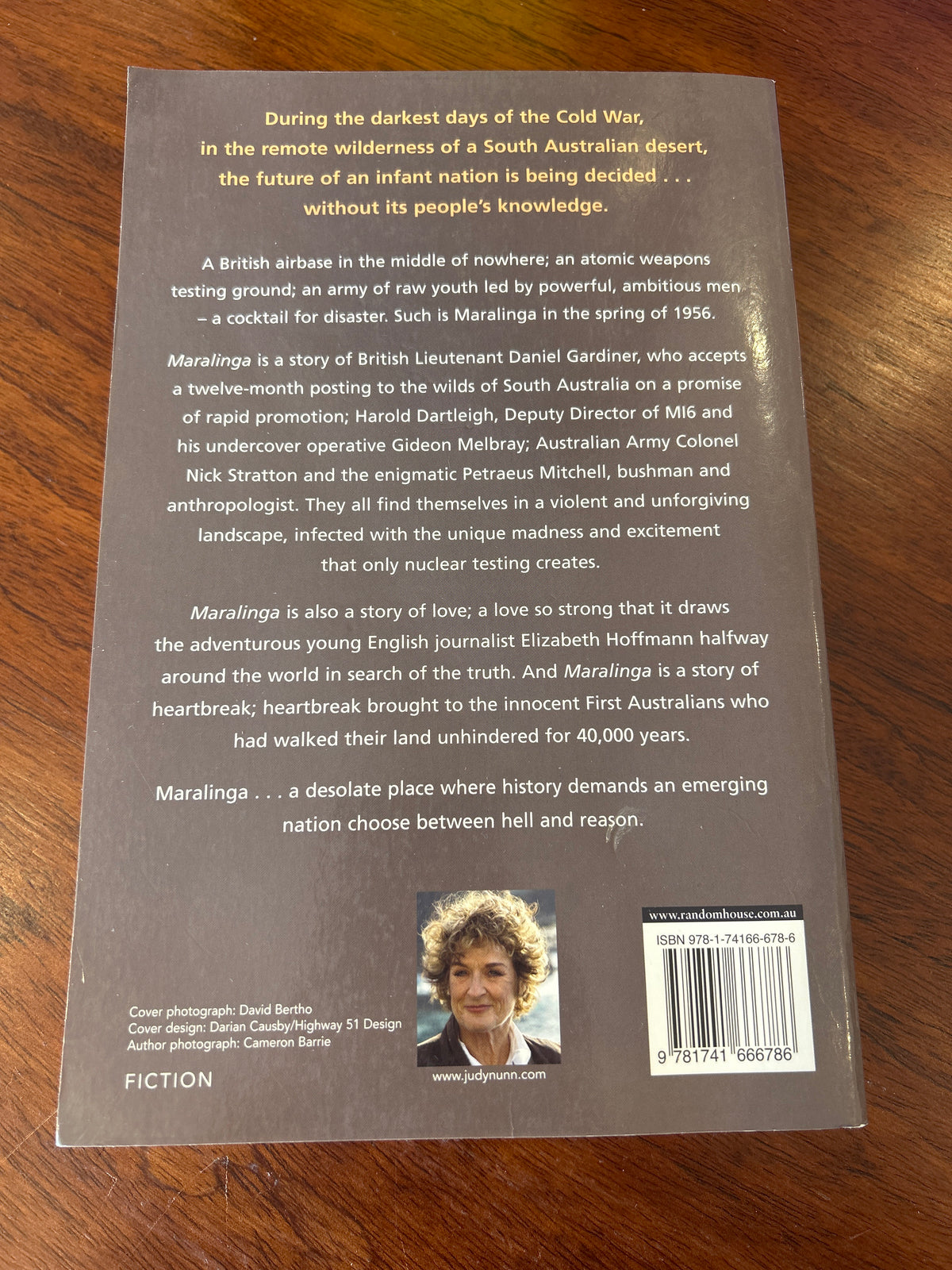 Maralinga. Judy Nunn. 2009.