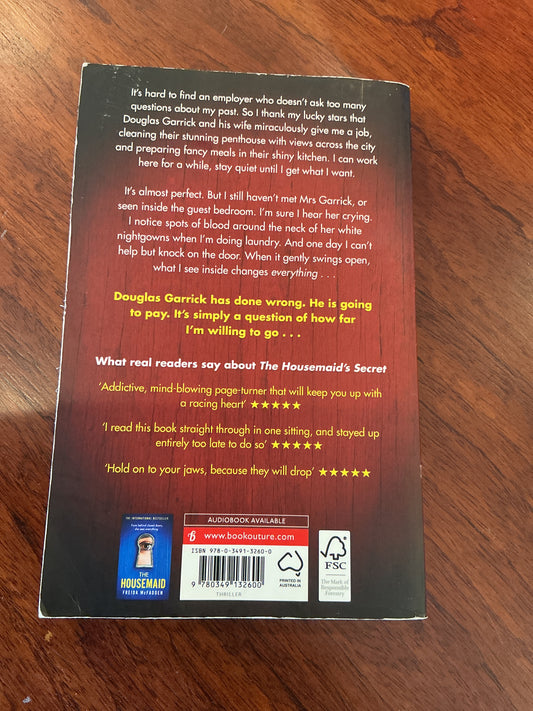 Housemaid’s secret. Freida McFadden. 2023.