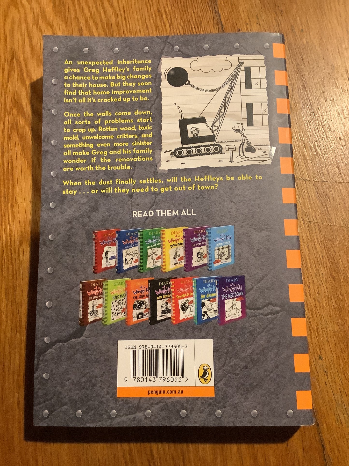 Diary of a wimpy kid 14: wrecking ball. Jeff Kinney. 2019.