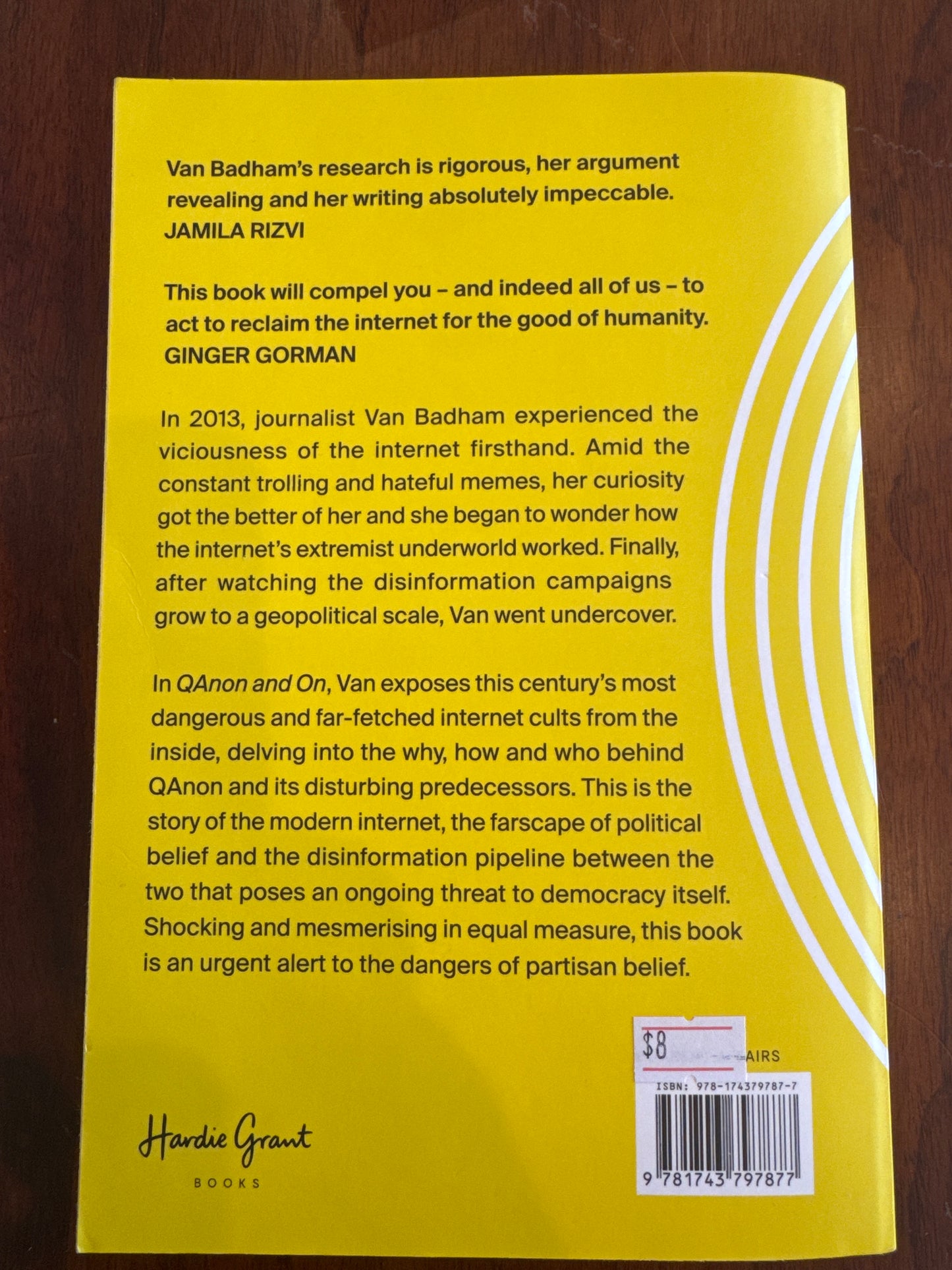 Qanon and on a short and shocking history of internet conspiracy cults. Van Badham. 2021.