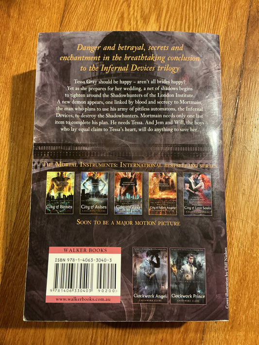 Clockwork princess. Cassandra Clare. 2013.