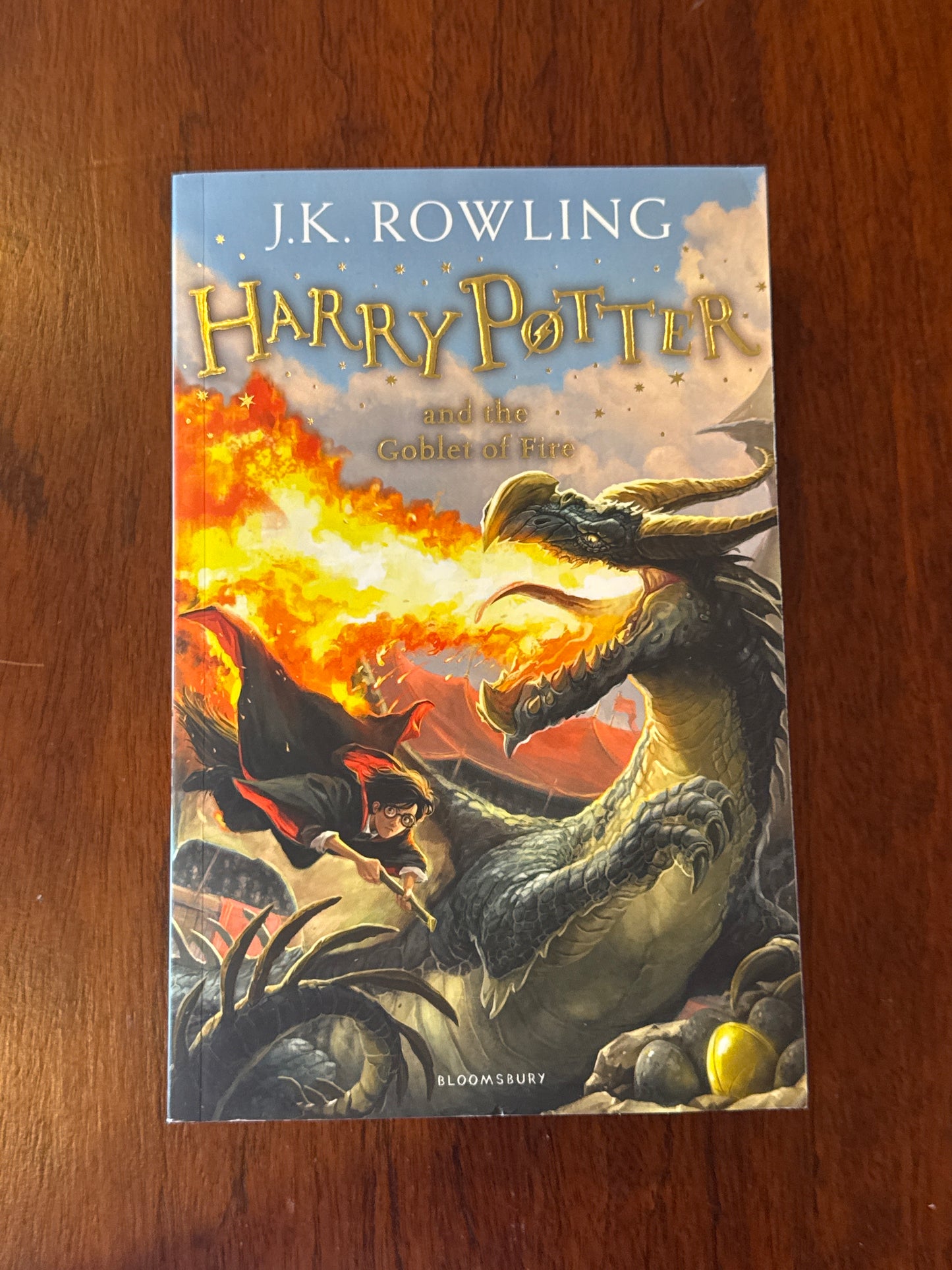 Harry Potter & the goblet of fire. J. K. Rowling.