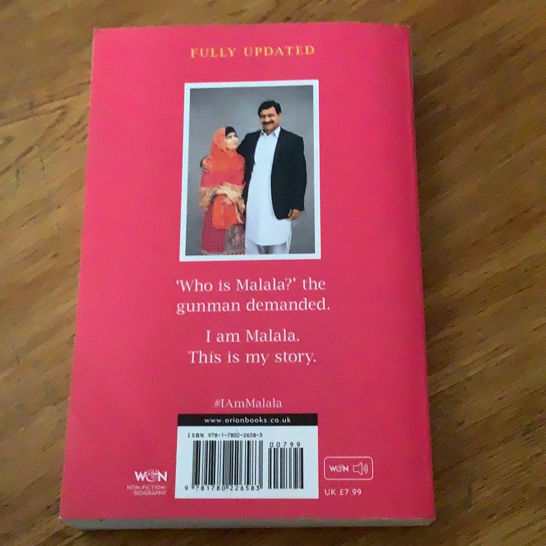 I am Malala. Malala Yousafzai. 2014.