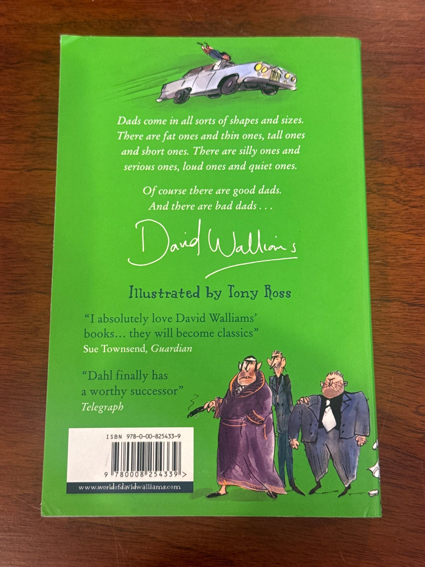 Bad dad. David Walliams. 2017.