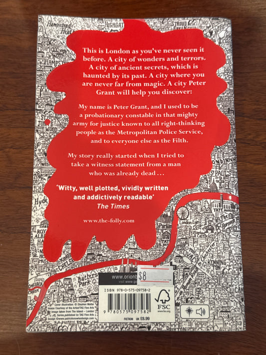 Rivers of London. Ben Aaronovitch. 2011.