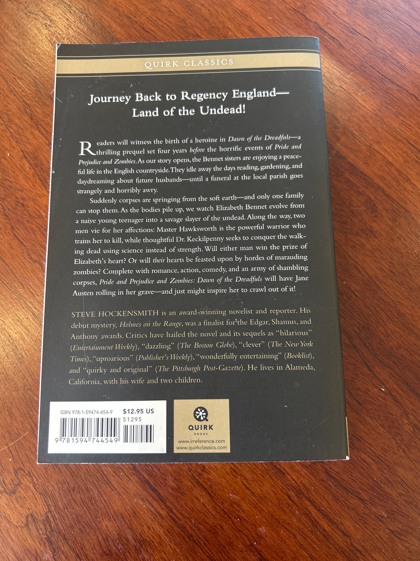 Dawn of the Dreadfuls. Steve Hockensmith. 2010.