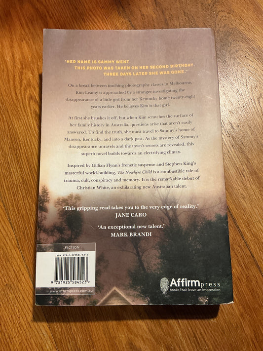 Nowhere child. Christian White. 2018.