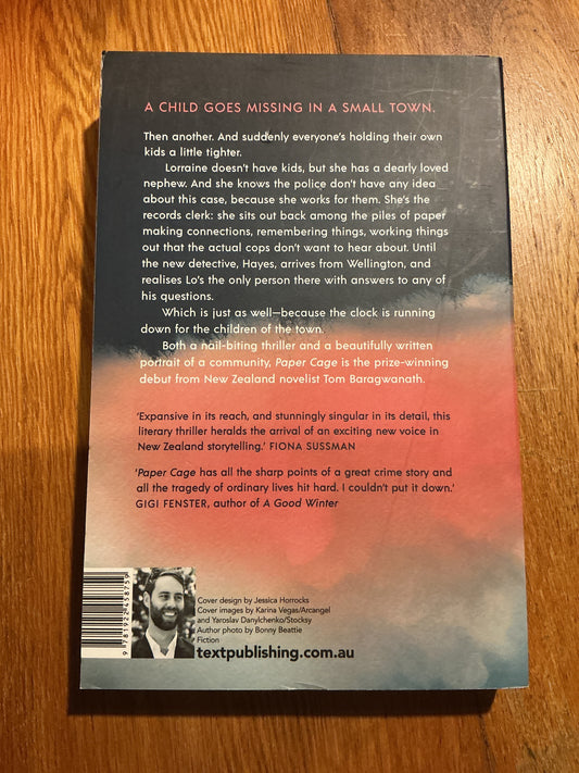 Paper cage. Tom Baragwanath. 2022.