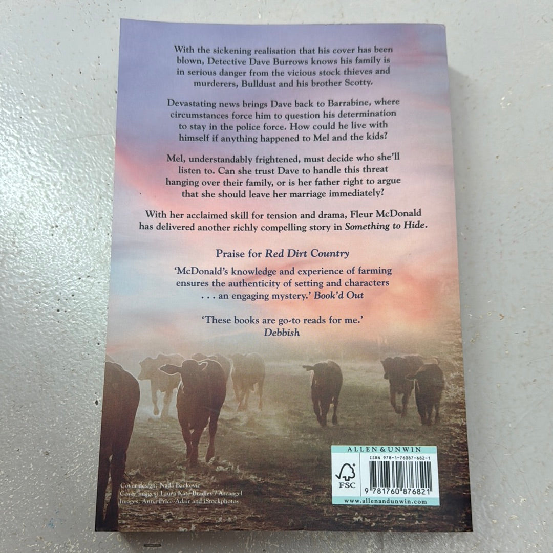 Something to hide. Fleur McDonald. 2021.