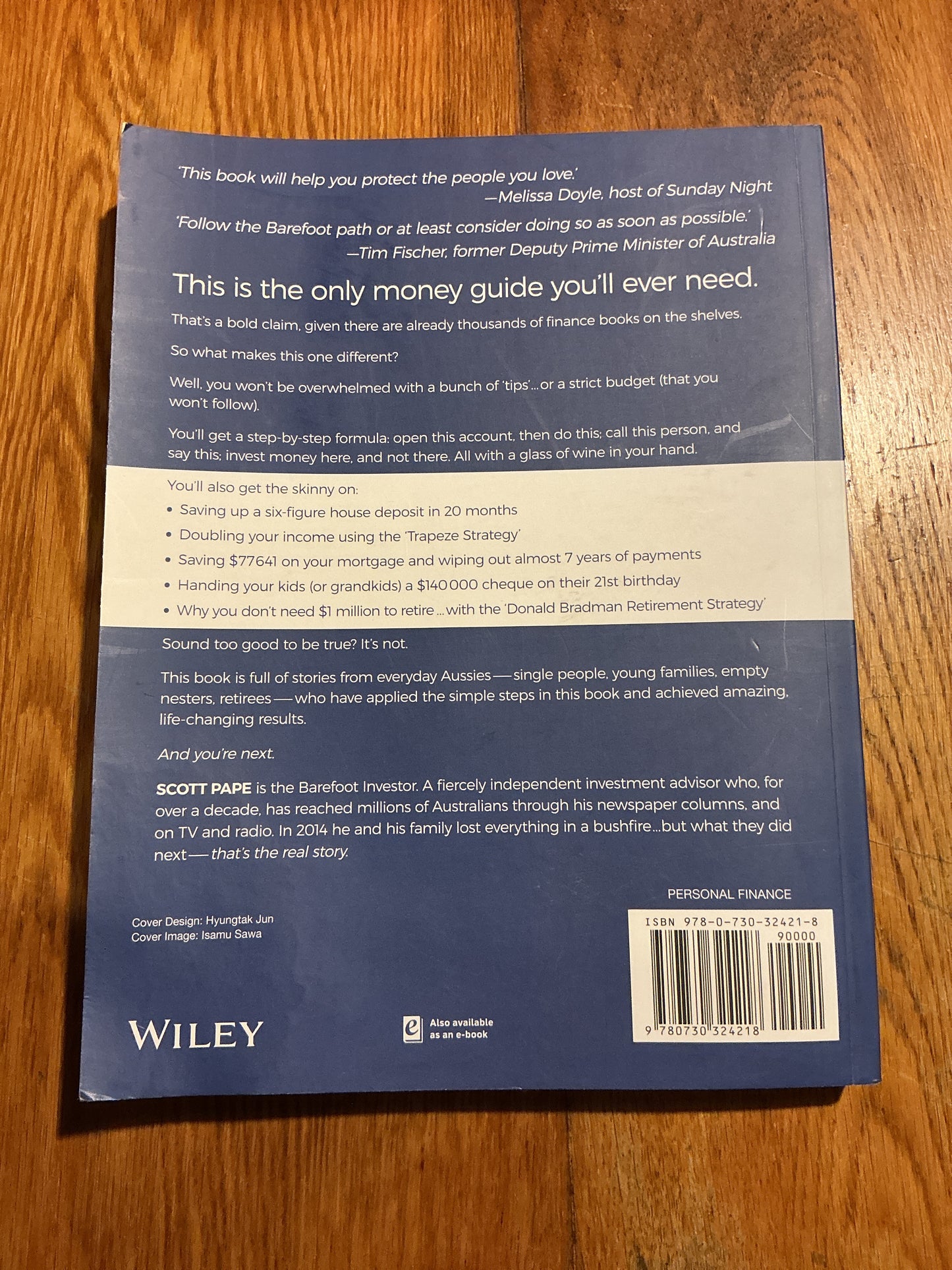 Barefoot investor: the only money guide you’ll ever need. Scott Pape. 2017.