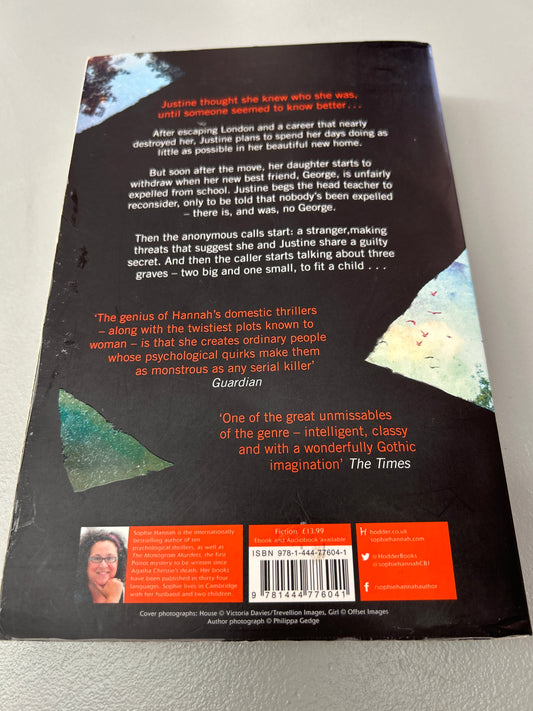 Game for all the family. Sophie Hannah. 2015.