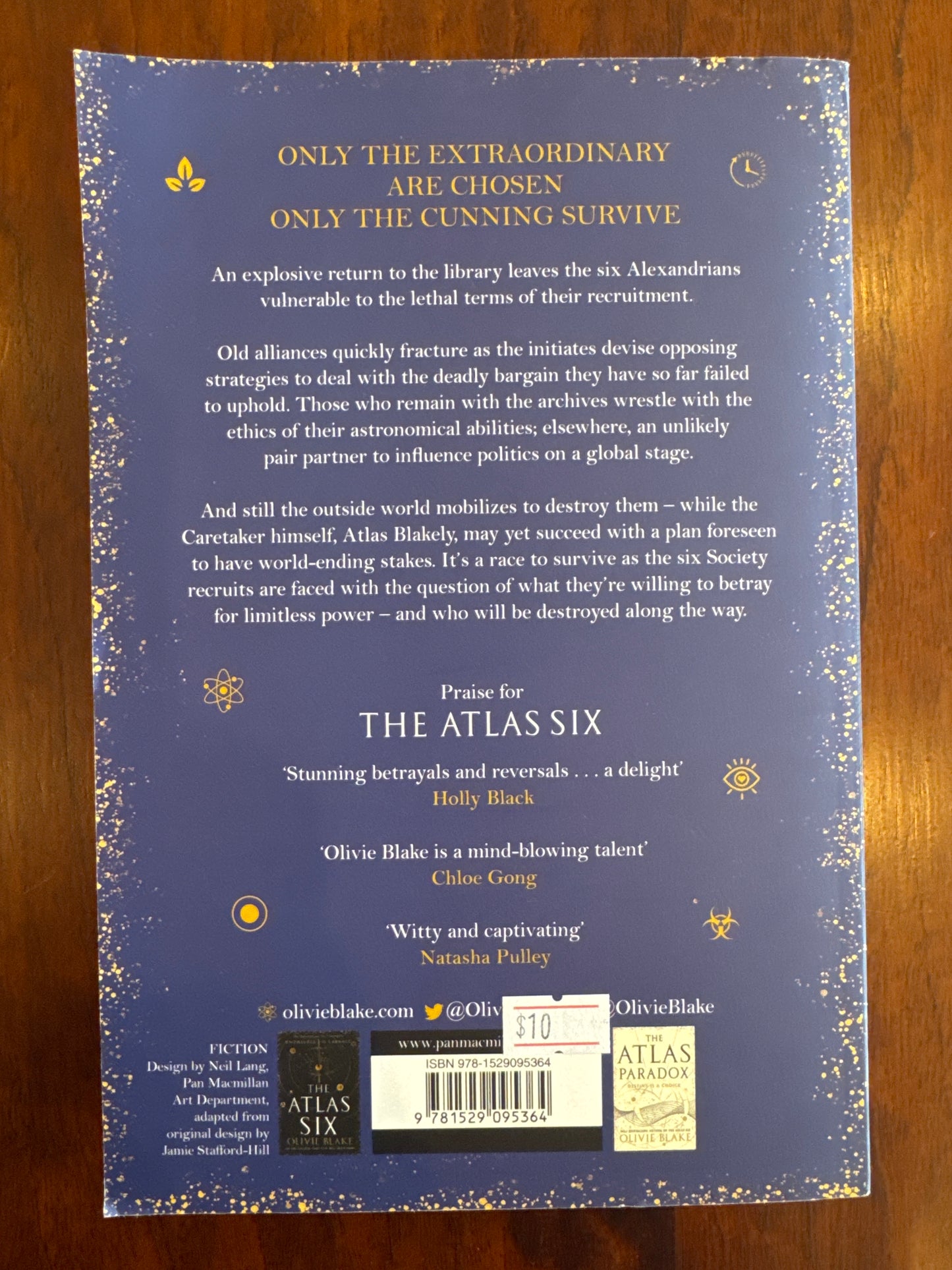 Atlas Complex. Olivie Blake. 2024.